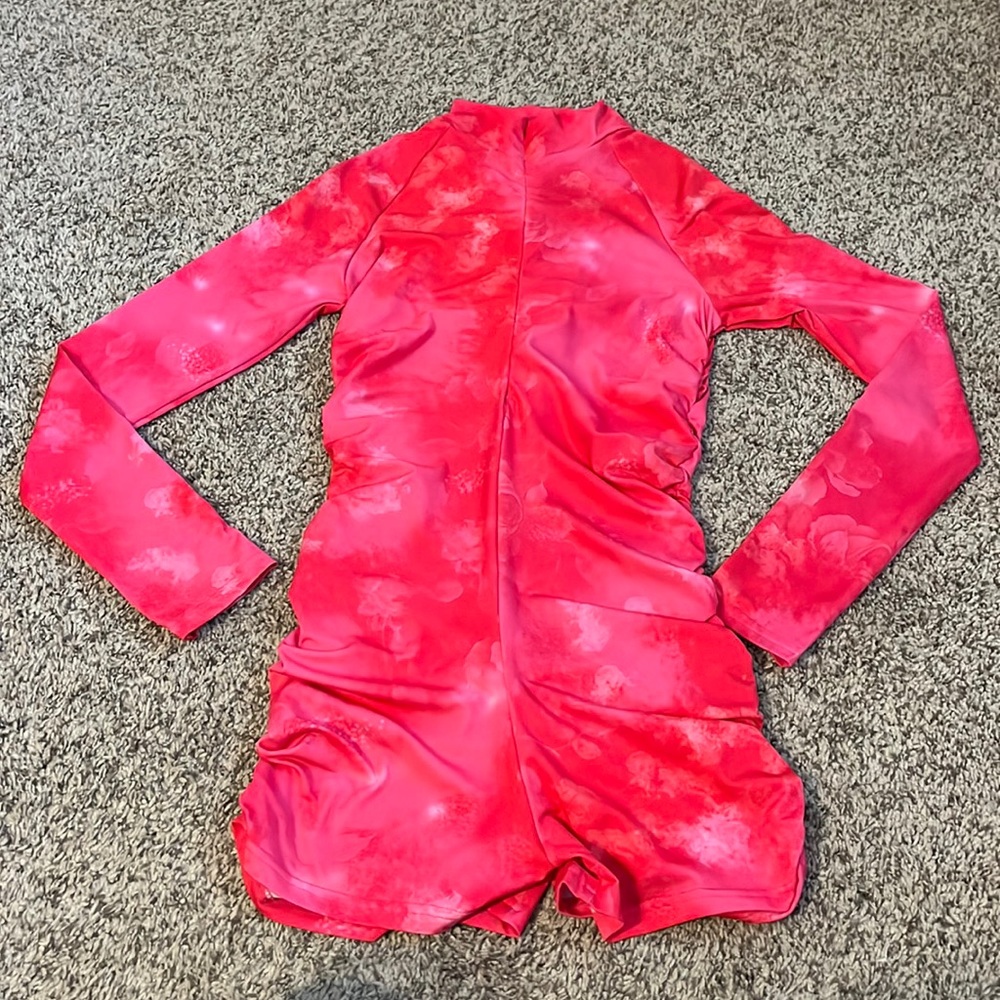 Hot Pink Romper